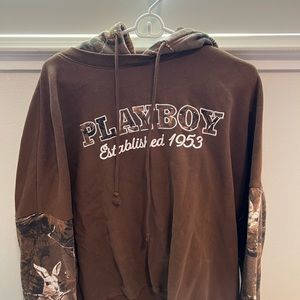 Playboy camo hoodie